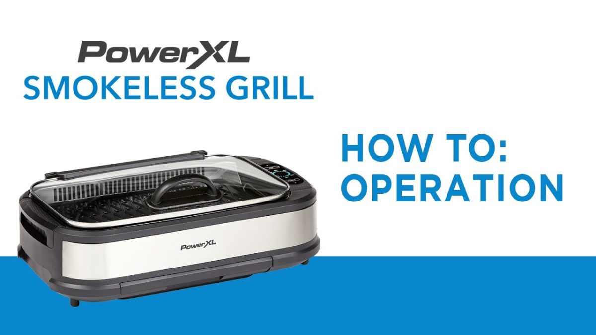 PowerXL Smokeless Grill Pro How to Operate Short Video | Indoor Grill As Seen on TV