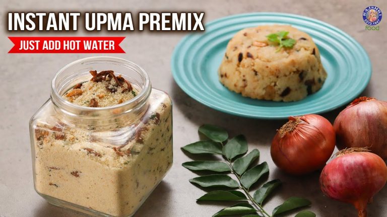 Instant Upma Premix | Ready To Cook Upma Recipe – Just Add Hot Water | Quick & Easy Breakfast Mix