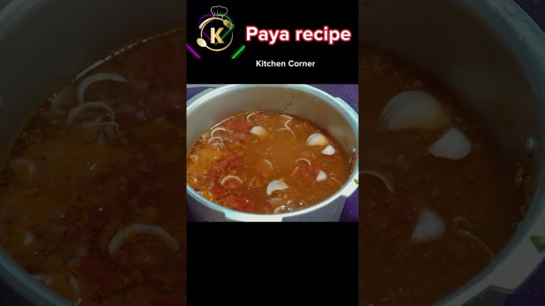 Beef paya recipe || How to Make Paya #short #ytshorts #cooking #breakfast