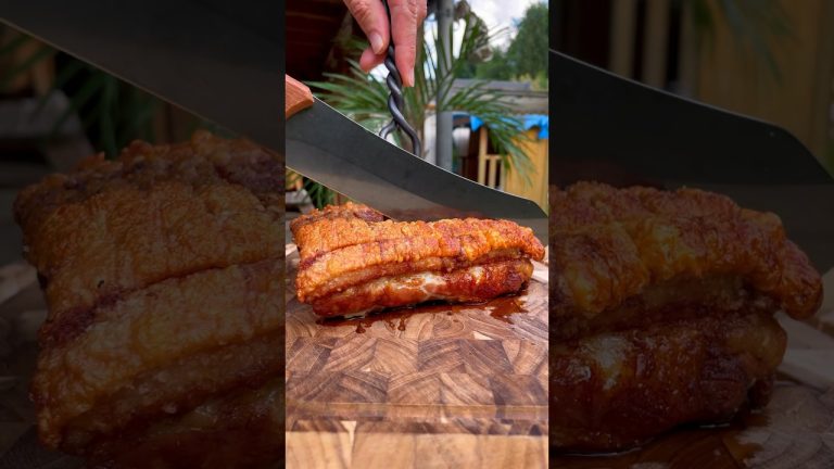 😱 CRRRISPY PORK BELLY 🐷🔥