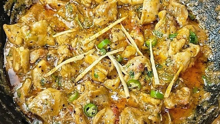 Highway Style Afghani Chicken Boneless Karahi Recipe by Cook with Farooq