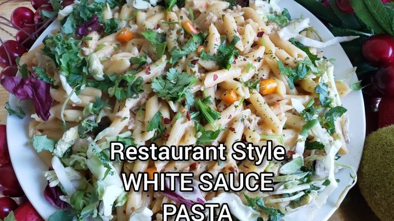 White Sauce Chicken Pasta | White Sauce Pasta | Indian Style WHITE SAUCE pasta Recipe| Pasta