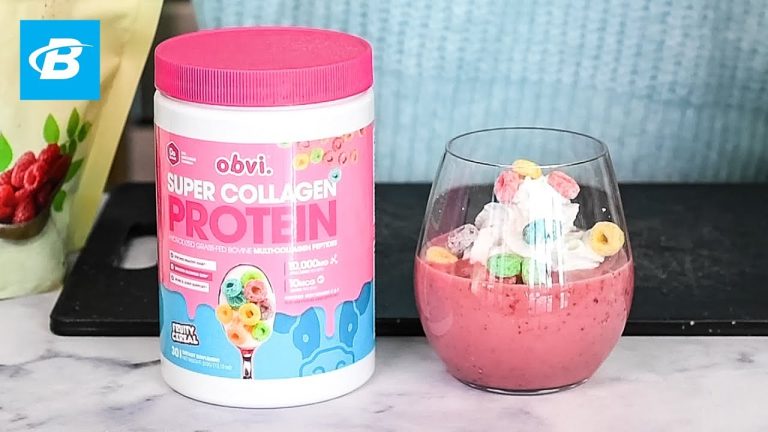 Fruity Lovers Smoothie Recipe | Obvi Super Collagen Protein
