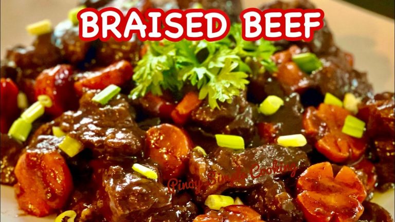 FILIPINO BRAISED BEEF | Chowking Style Braised Beef | Pinoy Simple Cooking