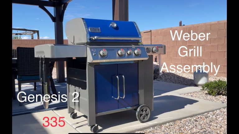 Weber Grill assembly step by step 335 Genesis 2 310, 315, 435 Costco