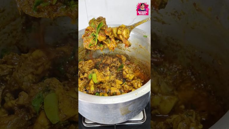 இப்படி ஒரு தடவை சிக்கன் கிரேவி செஞ்சி பாருங்க | Karthikha Recipes #shorts #lunchmenu