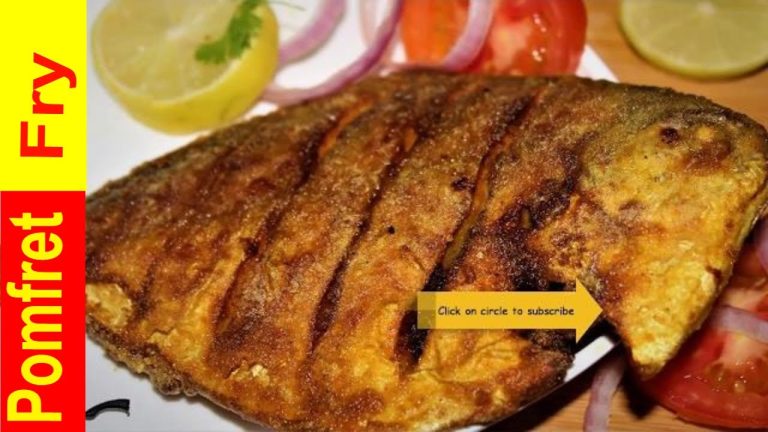 Pomfret Fish Fry Recipe | Fish Fry Recipe | Indian Fish Recipes