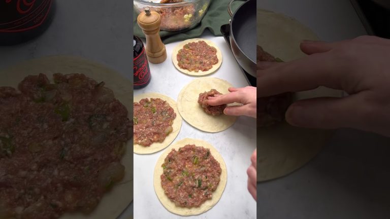 Asian Pork Smashed Tacos!  #recipe