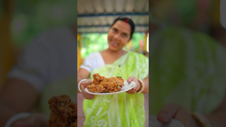ক্রিস্পি চিকেন | KFC Style Crispy Chicken Recipe #Shorts #crispychicken #crispy #chaatrecipe