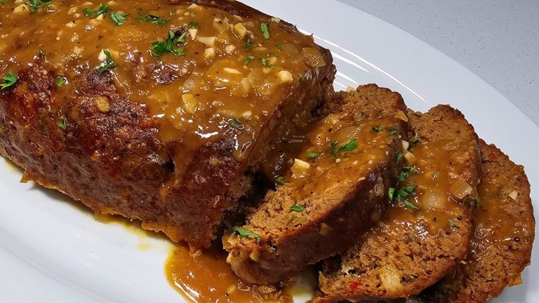 Meatloaf & gravy, NO ketchup or BBQ | full recipe