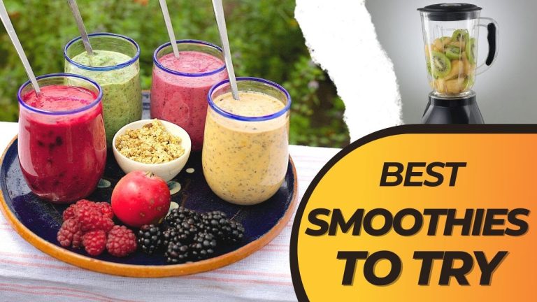 4 healthy smoothie recipes