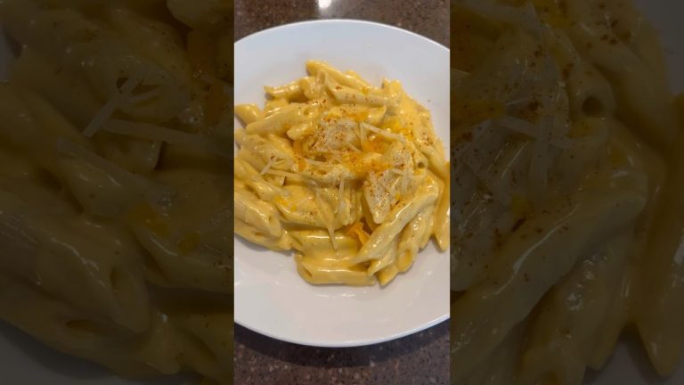 Simple cheesy pasta recipe #shorts