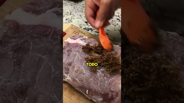 ¡Prepara tu Propio LOMO DE CERDO CURADO en Casa con esta Receta Fácil!