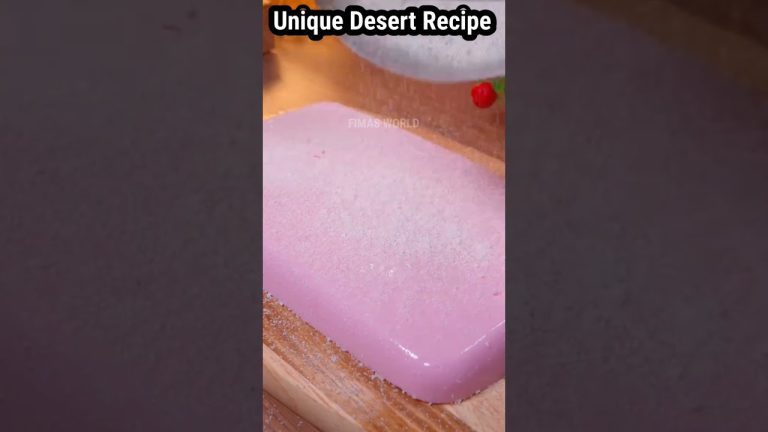 Unique Dessert recipe #recipe #shorts #dessertrecipes #newpotatorecipe #food #viralrecipe