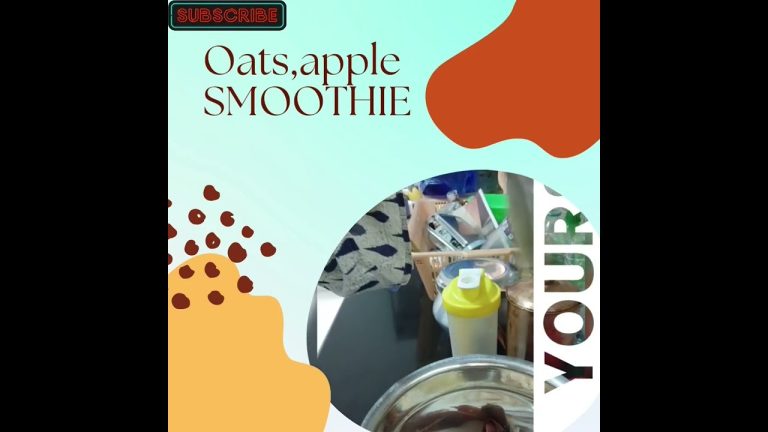 #❤️love smoothie                                                  #Oats 🍎 Smoothie 🧋#shorts#viral