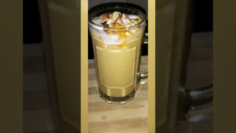 “How to Make a Perfect Mango Shake | Easy & Delicious Mango Smoothie Recipe” #ytshorts #shorts