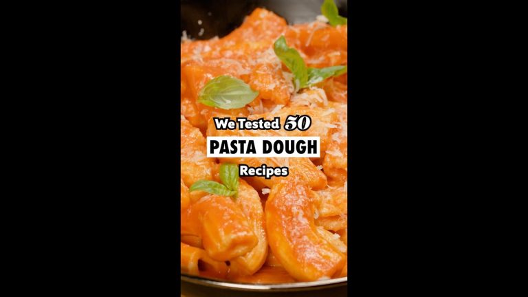 We Tested 50 Pasta Dough Recipes