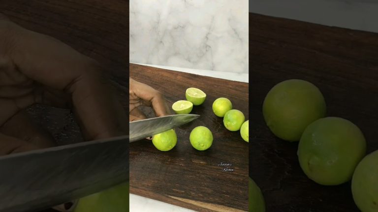 Making the viral brazilian lemonade