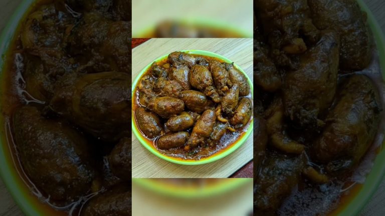 Chicken Hearts Curry #shorts #viralshorts