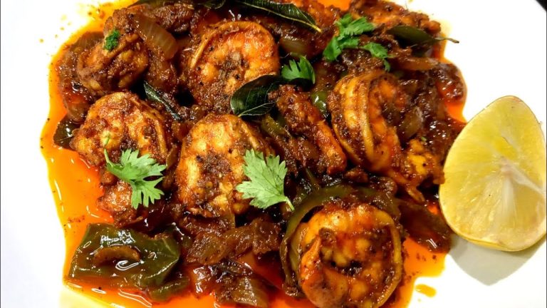 Prawn Masala Recipe | Prawn Curry Recipe | Seafood Recipes