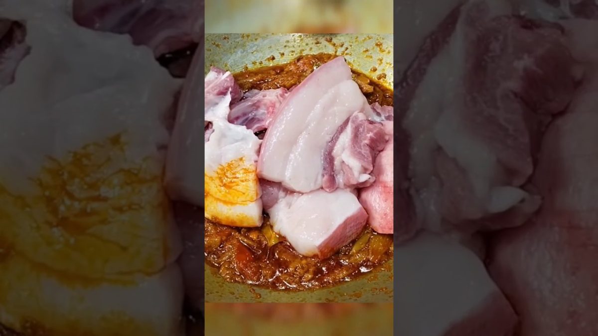Pork Ribs Curry 😍😋🔥 #shorts #porkribs