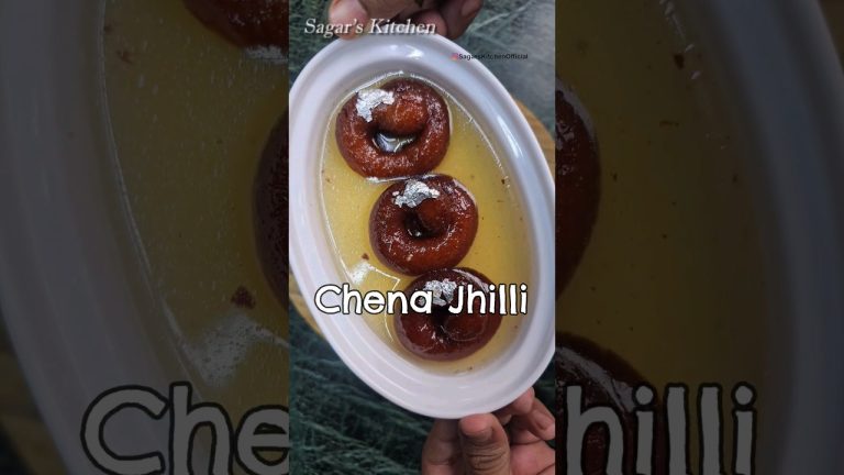 Chena Jhilli, Odisha Famous Sweet Recipe #Shorts