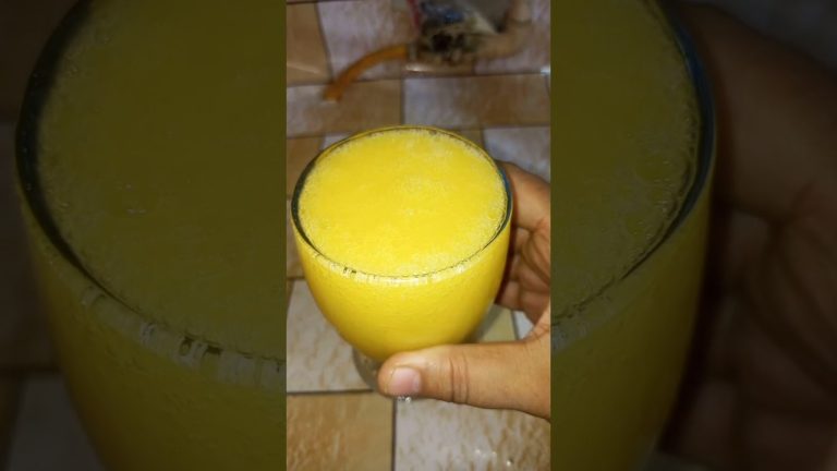 Delicious Mango Milk  Shake #food #indianrecipes #mangoshake #milkshake #mangomilkshake #freshjuice