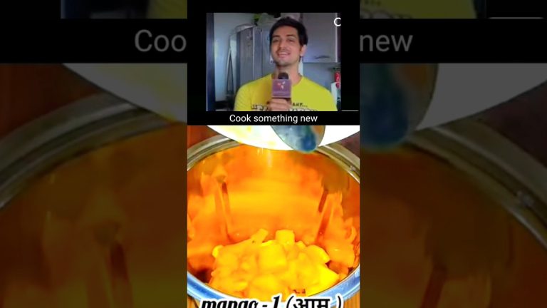 Actor Shakti Arora's favourite mango shake recipe  #mangoshake #shortsviral #shortsyt #shorts #short
