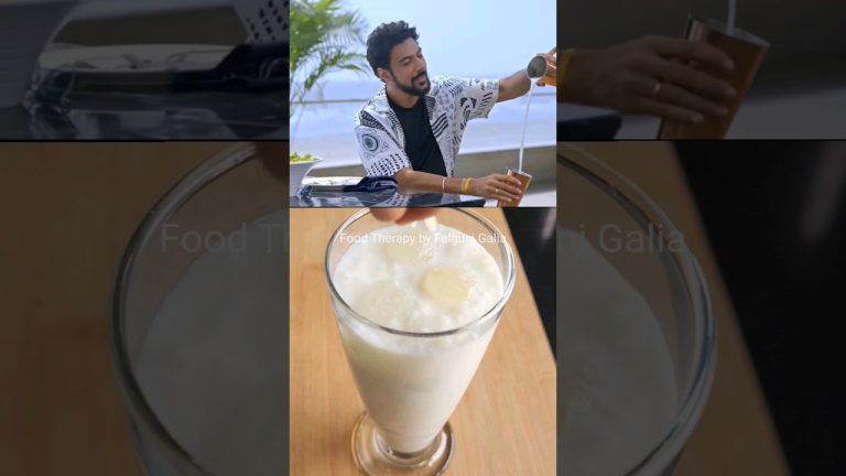 😱Ranveer Brar's Secret Smoothie Revealed😱 #shorts #ytshorts #ranveerbrar #lassi #smoothie smoothie