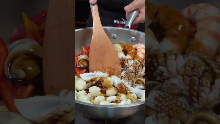 Seafood and soft tofu special recipe | Home cooking