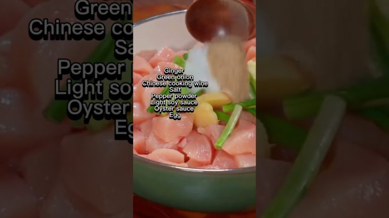 Popcorn chicken Chinese style nuggets