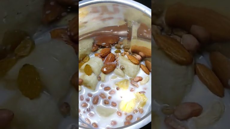 Simple Healthy Banana Shake 👌👌👍👍shortvideo###