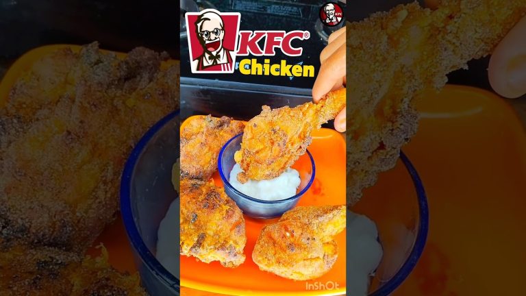 KFC Chicken Recipe🍗 #shorts #recreationfood #kfc #kfcchicken #ytshorts #chicken