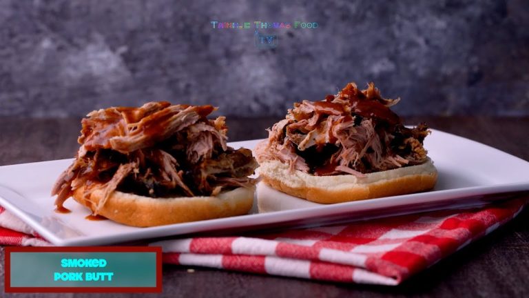 Smoked Pork Butt Recipe | Tender Juicy Smoked Pork Butt | Pork butt in oven