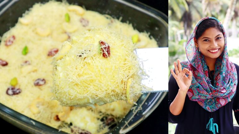 നിർത്താതെ കഴിച്ചുകൊണ്ടേയിരിക്കും നവാബി ഷെമായി 😋😋| Favourite Nawabi Semai Recipe | Sweet Dessert