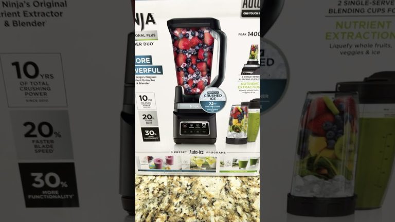 Healthier Eating with a Ninja Blender Duo #shorts #shortsvideo #ninja #freddiekinghomedecor