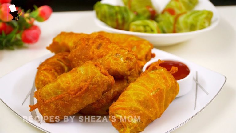 নতুনস্বাদে তৈরি বাধাকপির রোল | Cabbage Roll Recipe Bangla | Chicken & Vegetable Stuffed Cabbage Roll