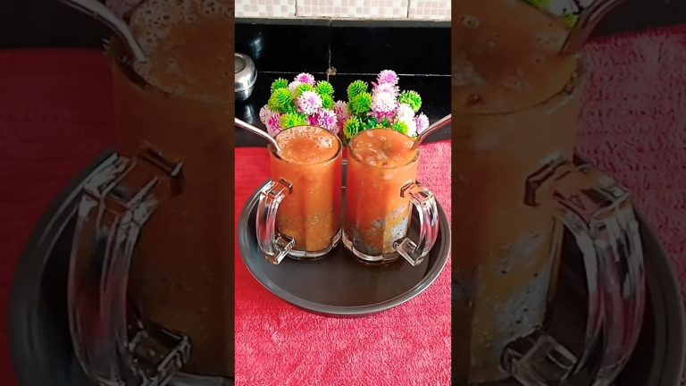 Yummy Papaya Juice👌🙂|| #papaya #shake #juice #papayashake #food #healthy