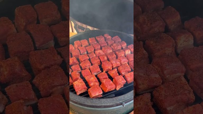 Pork Belly Burnt Ends | Barbecue Meat #grilling #bbq #barbecue #burntends #meat #LetsEatYall