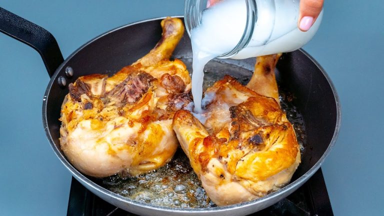 Forget all the recipes! This is the most delicious chicken I have ever eaten!