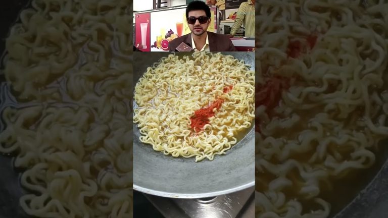 Try shakti arora's Maggie recipe #shorts #shortsvideo #youtubeshorts #trending #food