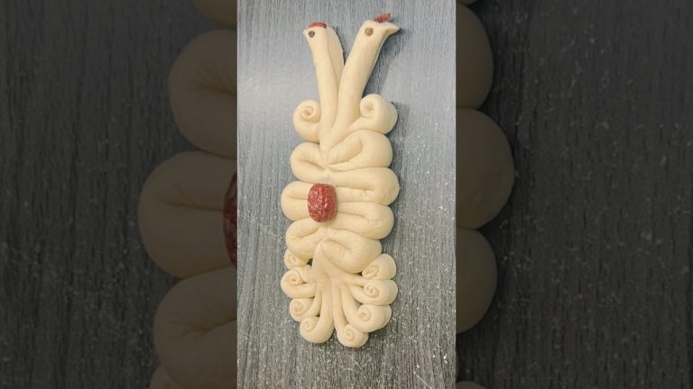 Beautiful Satisfying & creative pastry recipe.Bread,buns shapes! 🙏Please rate 1-10🫶#viralvideo