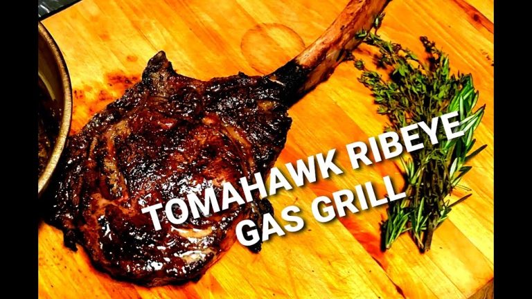 Tomahawk Ribeye On A Gas Grill | How To Cook Steak