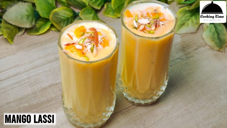 Mango Lassi in 10 Minutes | Summer Drinks | Mango Yogurt Smoothie Mango Recipes | Lassi Recipe