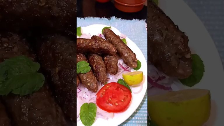Beef Seekh kabab Recipe |  Seekh kabab | How to make seekh kebab #shorts #kabab #recipe