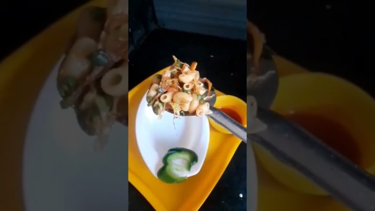 Vegetable pasta Indian style recipe #cooking #shorts