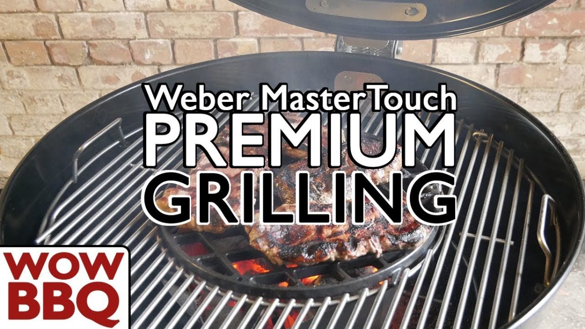 Grilling on a Weber MasterTouch Premium