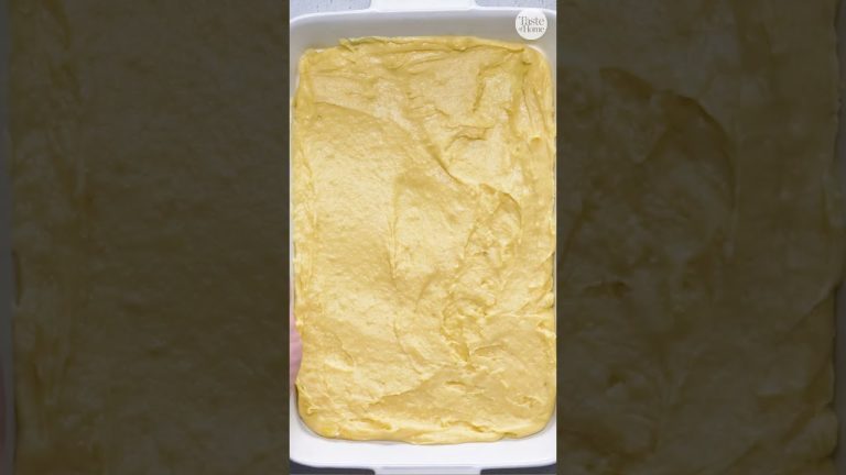 Cream puff dessert is a crowd-pleaser! #shorts