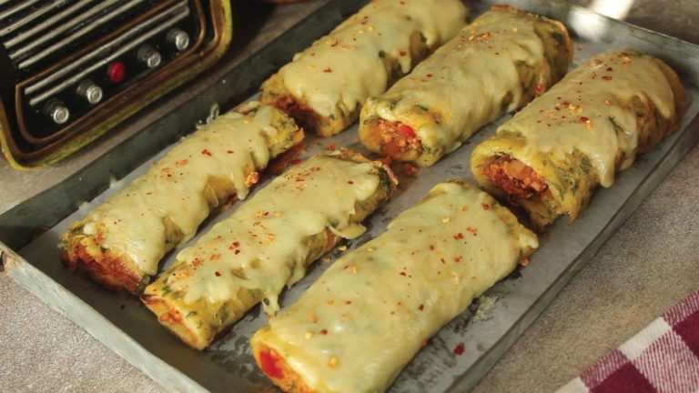 Stuffed Potato Rolls 🤤 Recipe By Chef Hafsa