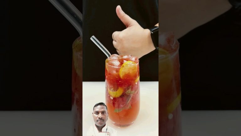 Watermelon Punch  || #shorts #asmr #indianfood #chefkitchenrecipe #food #summer #fruitpunch